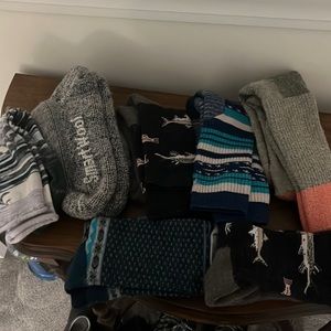 Women’s Smartwool Socks Nice lot of 7 pair. Brand New. Laundered. Size medium